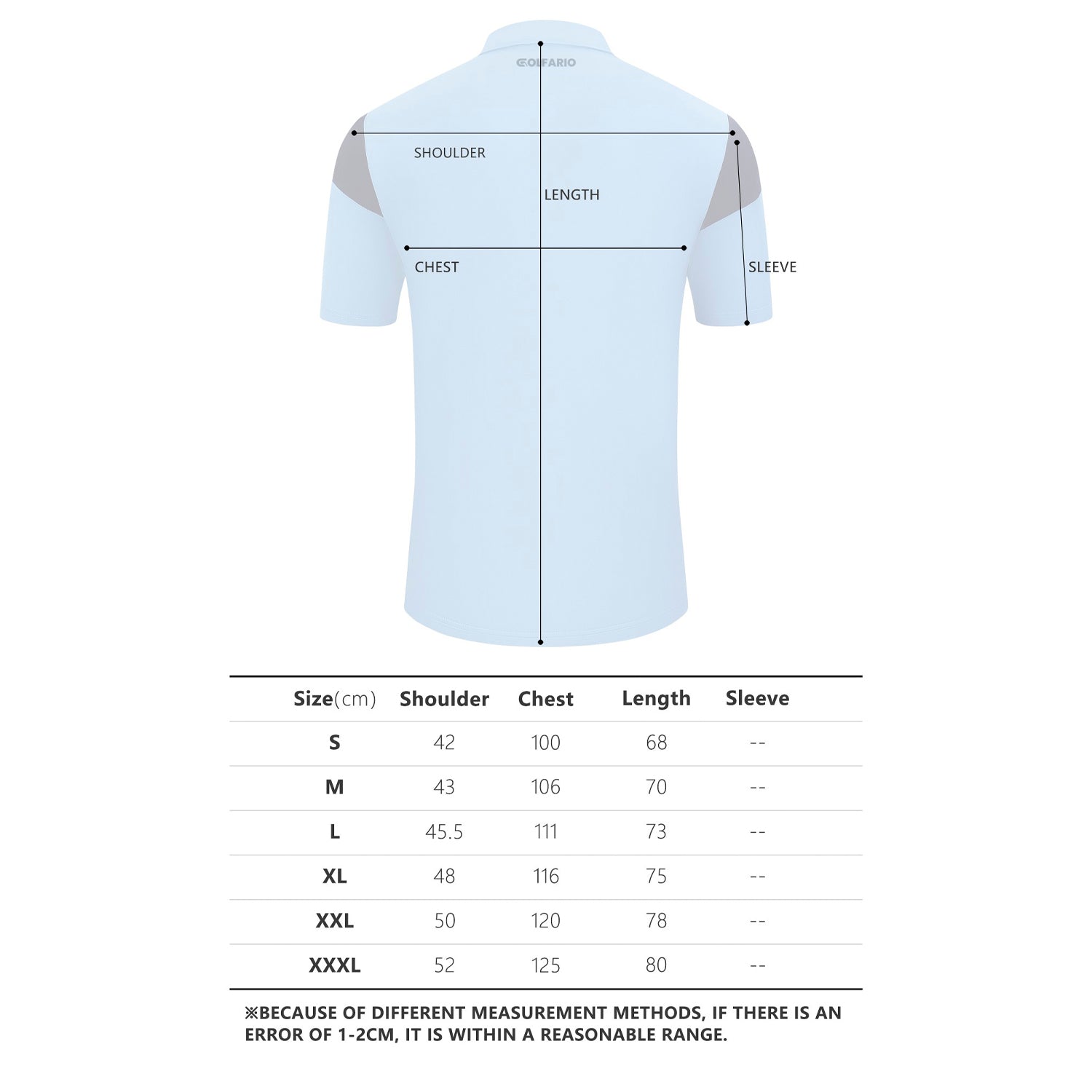 Golfario Stride Men’s Golf Polo Shirt