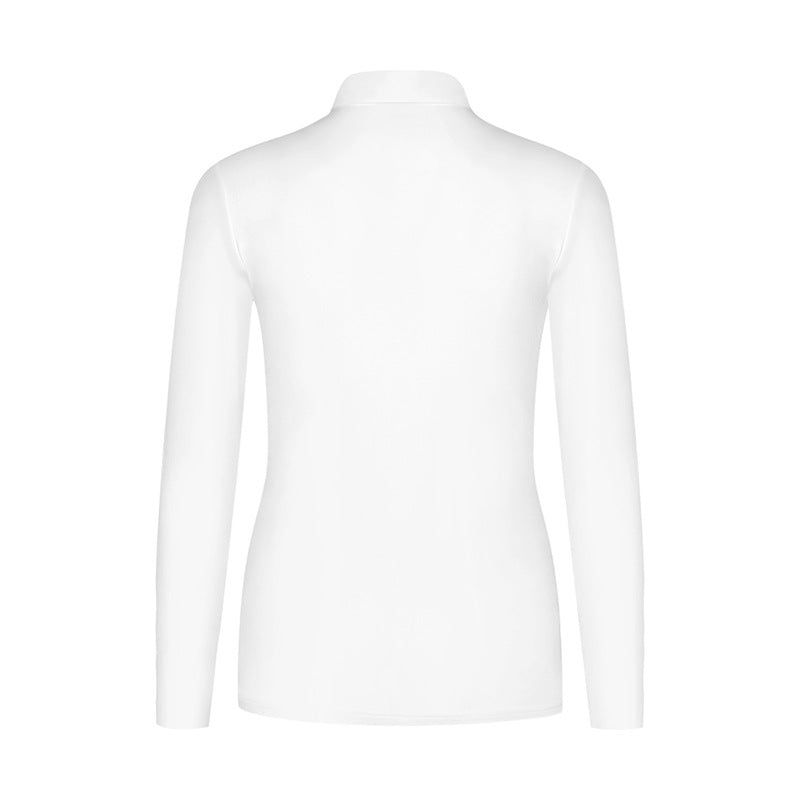 Women's Long-Sleeve Performance Golf Polo