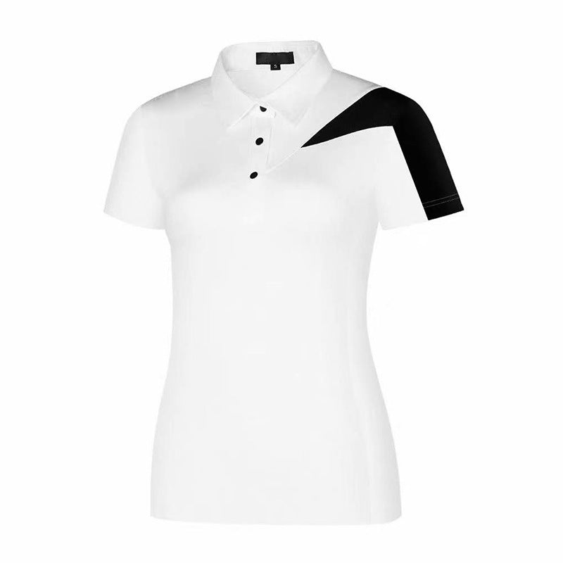 Women's Slim-Fit Short-Sleeve Golf Polo