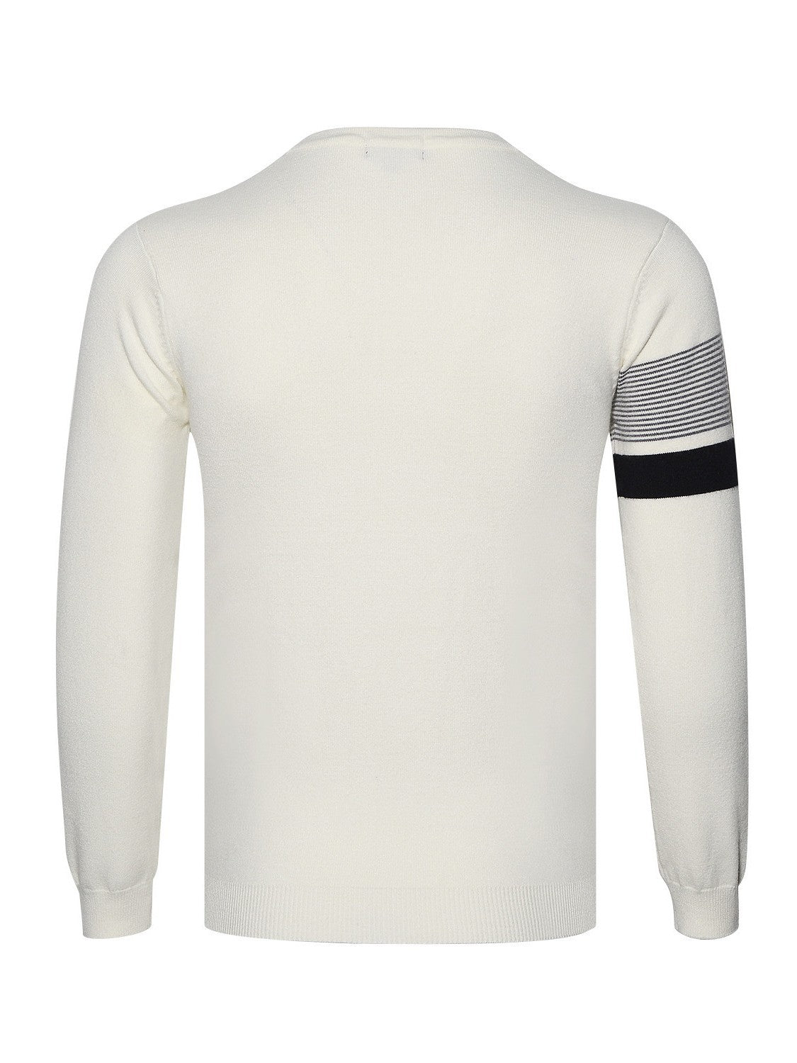 Golfario - Men's Breathable Crew-Neck Striped Golf Pullover View 3