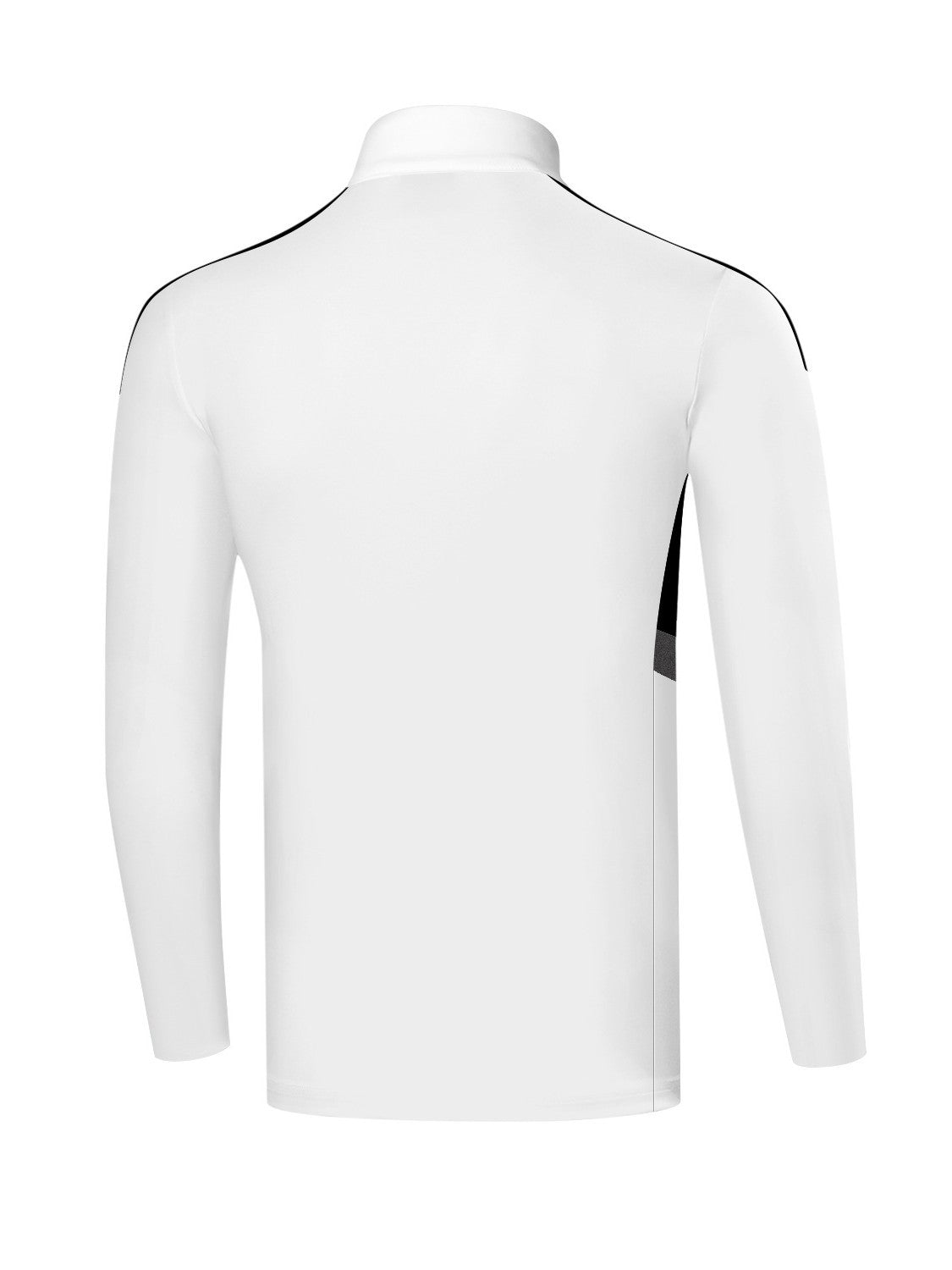 Golfario - Men's Dynamic Quarter-Zip Solid Golf Pullover View 2